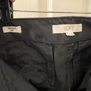 Loft Monroe slim chino.